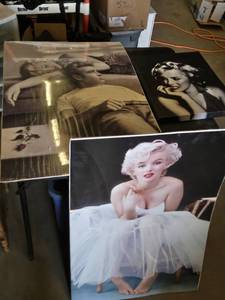 Marilyn Monroe and James Dean Posters and Prints Lot