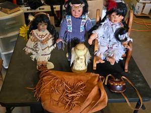 Native American Style Dolls and Accessories