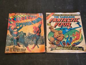 Superman and Spider-Man Comic Book and The Fabulous Fantastic Four Comic Book - 13