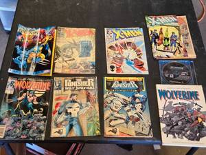 X-Men and Wolverine Comic Books and PlayStation 2 Game