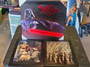 Star Wars Themed 3D Lenticular Art and Other Star Wars Wall Art
