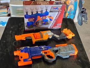 EastPoint Hover Target and Nerf Blasters (May need parts)