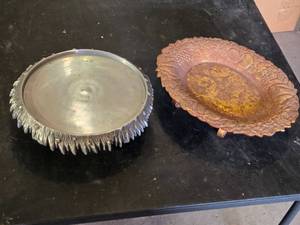 Decorative Metal Platters