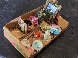 Assorted Decorative Figurines and Collectibles