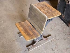 A.H. Andrews & Co. Antique School Desk - 22 Tall