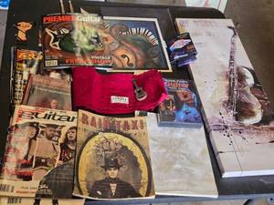 Premier Guitar Magazine, Guitar Made Easy DVDs, and Various Music Items