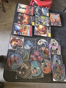 PlayStation 2 Video Games Collection including Guitar Hero III Legends of Rock, Sly Cooper, and Baldurs Gate Dark Alliance
