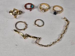 ewelry Collection including Rings and Bracelet