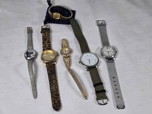 Jordache, XOXO, and Time Square Watches, Digital and Analog Styles, Plus Others - Untested