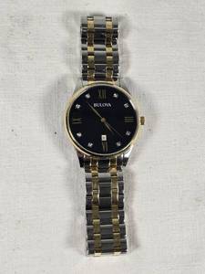 Bulova Mens Watch 98D130 - Untested