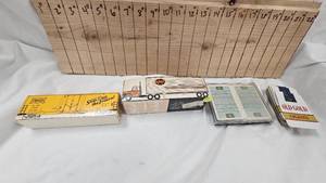 Lot of 2 boxes of Matchbooks-Midwest Motor Express, Frisco, and Playing Cards