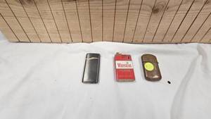 Lot of 3 Zippo Syle Lighters-Winston