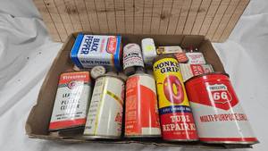 Lot of Various Vintage Tins as Pictured