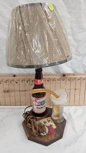BudwiserBottle Glass Lamp-Works