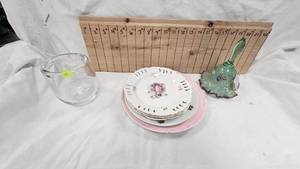 Fen Bell in Box with Fenton Candle Holder