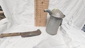 Vintage Cleaner and Oil Dispenser