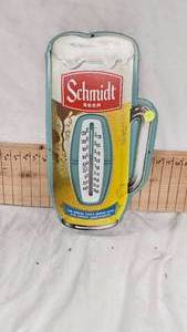 Vintage Schmidt Beer Thermometer