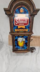 Schmidt Beer Light Up Sign