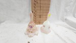 Pair of Fenton Glass Bells