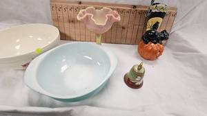 Pyrex Bowl, Halloween Dcor, Fenton Persian Medallion Compote