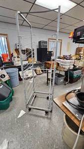 Commercial Kitchen Speed Rack for Traysalso works for holding totes for storage