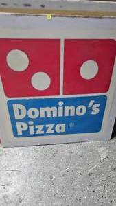 Dominos Advertising Sign 3x3
