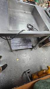 Stainless Warmer Bin as pictured