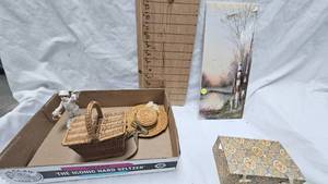 Porcelain Ceramic Plaque and Other