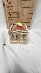 1892 Worlds Fair Bank Building Still Bank, Cast Iron