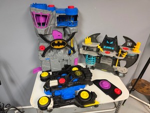 Vintage Batman Playset