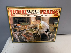 1926 Lionel Catalog Cover Tin Sign (1998 Production Date) 14 x 11