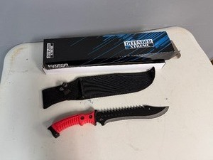 Defender Xtreme Tactical Hunting Survival Knife 15 12 Overall