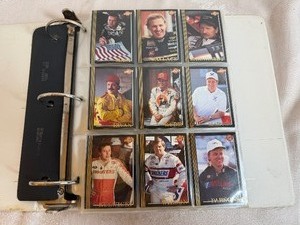 1992 Black Maxx NASCAR Trading Card Complete Set in Binder 300 Cards