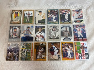 Chipper Jones Trading Cards (Qty 18)