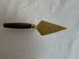 Vintage Freemason Ceremonial Trowel 75 years 1924-1999  7 12 Long