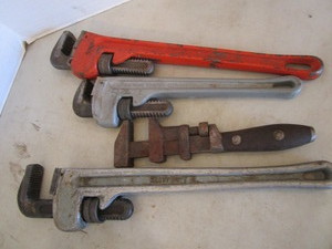 Pipe Wrenches w Aluminum