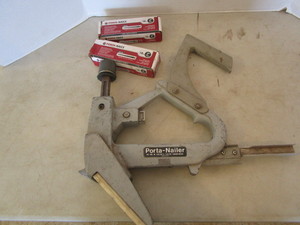 Porta-Nailer & 2 Boxes Nails