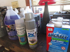 Paint, Remover, Washer Fluids