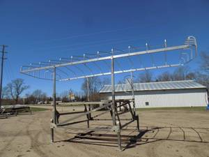 Hewitt Alum Cantilever Boat Lift & Top 3000 lbs