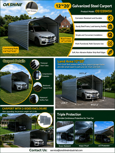 High-End Carport - Onshine - 2026 - Unused - OS1220HS