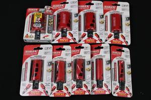 Diablo Bi-Metal Hole Saw Kit With Mandrel - Variable Tooth Technology, 60mm Depth 9-pack