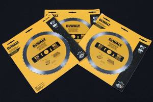 DEWALT Construction 6-12 Circular Saw Blade 90T for PanelingVinyl Siding - 4-Pack