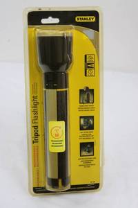 Stanley Hands-Free Tripod Flashlight - Rechargeable, 30 Lumens, 120° Tilt Head (sealed and untested)