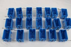 20-Pack Plastic Electrical Boxes for Outlets