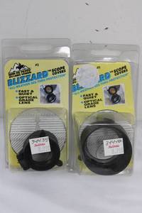 Butler Creek Blizzard Scope Covers - 2-Pack Ultimate See-Through Protection