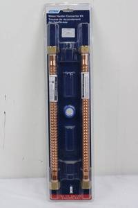 Camco Water Heater Connector Kit CC-15 - 15 in Copper Hoses