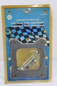 NAPA 735-4930 Carburetor Adaptor - QuadraJet to 3-Barrel Holley Carbs