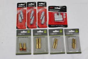 Forney 75600 14 in Plug Fittings & Master Mechanic Hose EndsBarbed Splicer Set - 15 Pieces