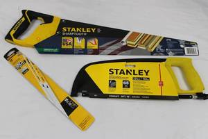 Stanley Sharptooth Hacksaw - 12-Inch 24T Carbon Steel Blade, Flexible