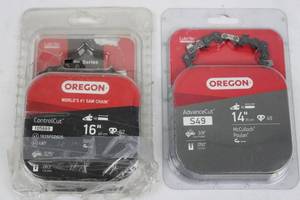 Oregon ControlCut 16 in Saw Chain & Oregon AdvanceCut 14 in Saw Chain